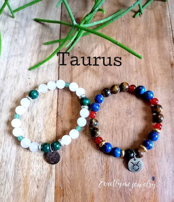 Taurus on sale crystal bracelet