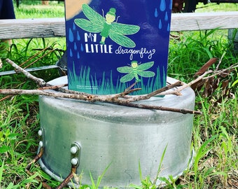 Newborn Board Book - My Little Dragonfly - Baby shower gift