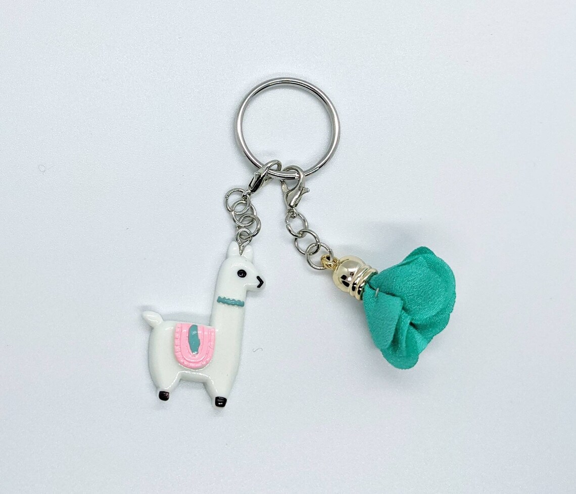 Llama Keychain Miniature Llama Llama Gifts Gifts for Her Etsy
