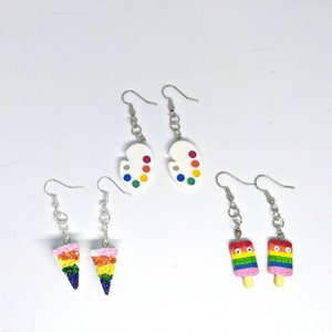 Novelty Earrings Mushroomcore Lesbian Earrings Handcrafted Jewelry Gift Ideas Cottagecore Aesthetic Unique Gift Mushroom Earrings