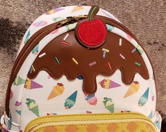 Disney Loungefly Ice Cream Cone Mini Backpack LOOK Has to Be the