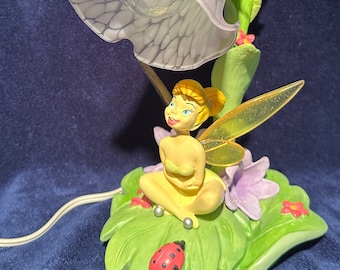 Hard to Find! 2004 Hampton Bay Tinkerbell Nightstand Table Lamp