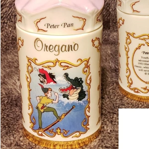 YOUR CHOICE: Lenox Brand Disney Spice Jars - Please Read! Wait! There's Even More!