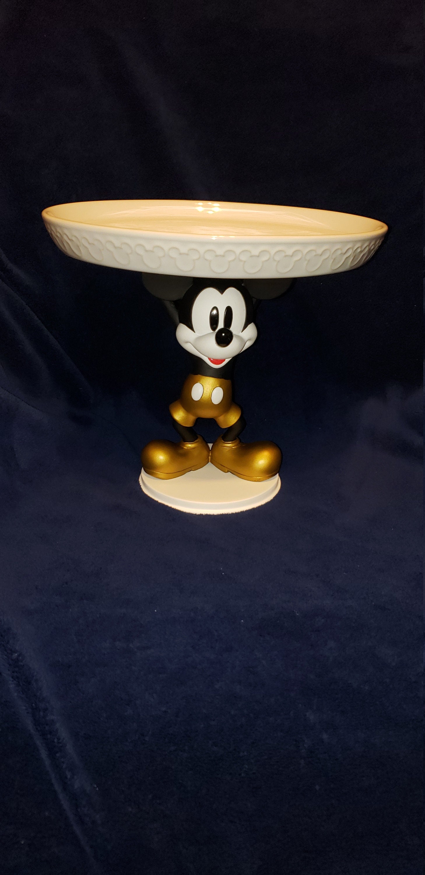 Disney Mickey Mouse Cake Stand/Platter Etsy