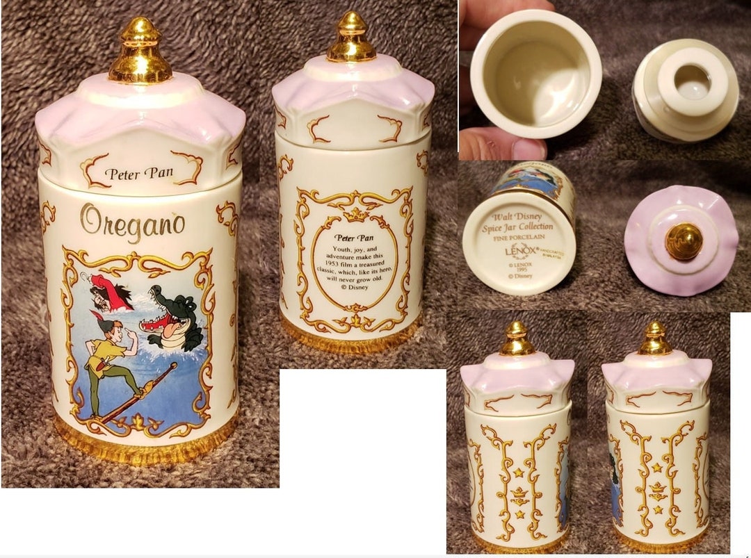 YOUR CHOICE Lenox Brand Disney Spice Jars Please Read Wait There s Even More Etsy