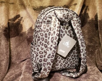 Disney Mickey Mouse With Leopard Print Mid-sized Backpack  display picture 3