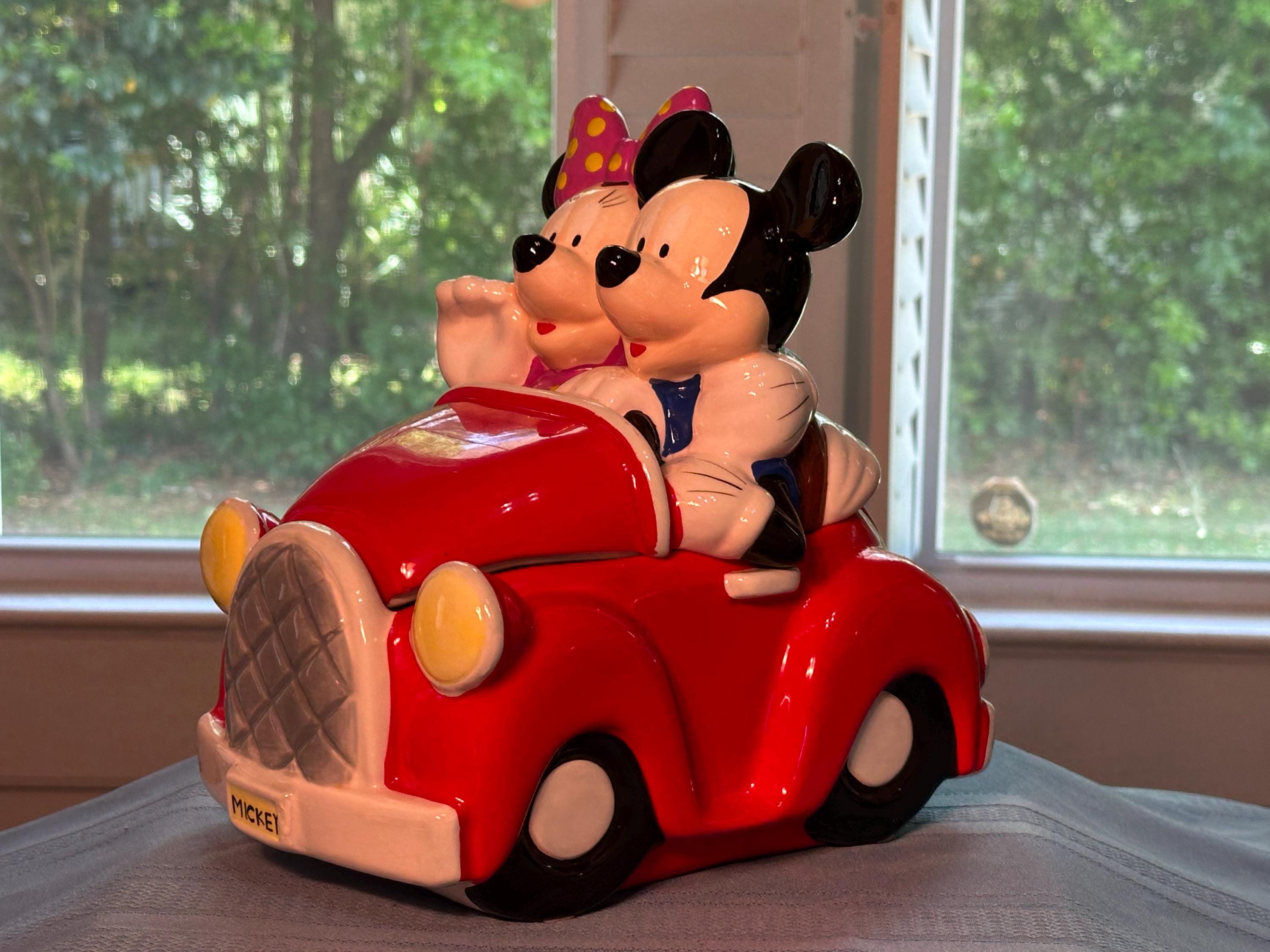 Vintage Mickey Mouse Cookie Jar - Etsy