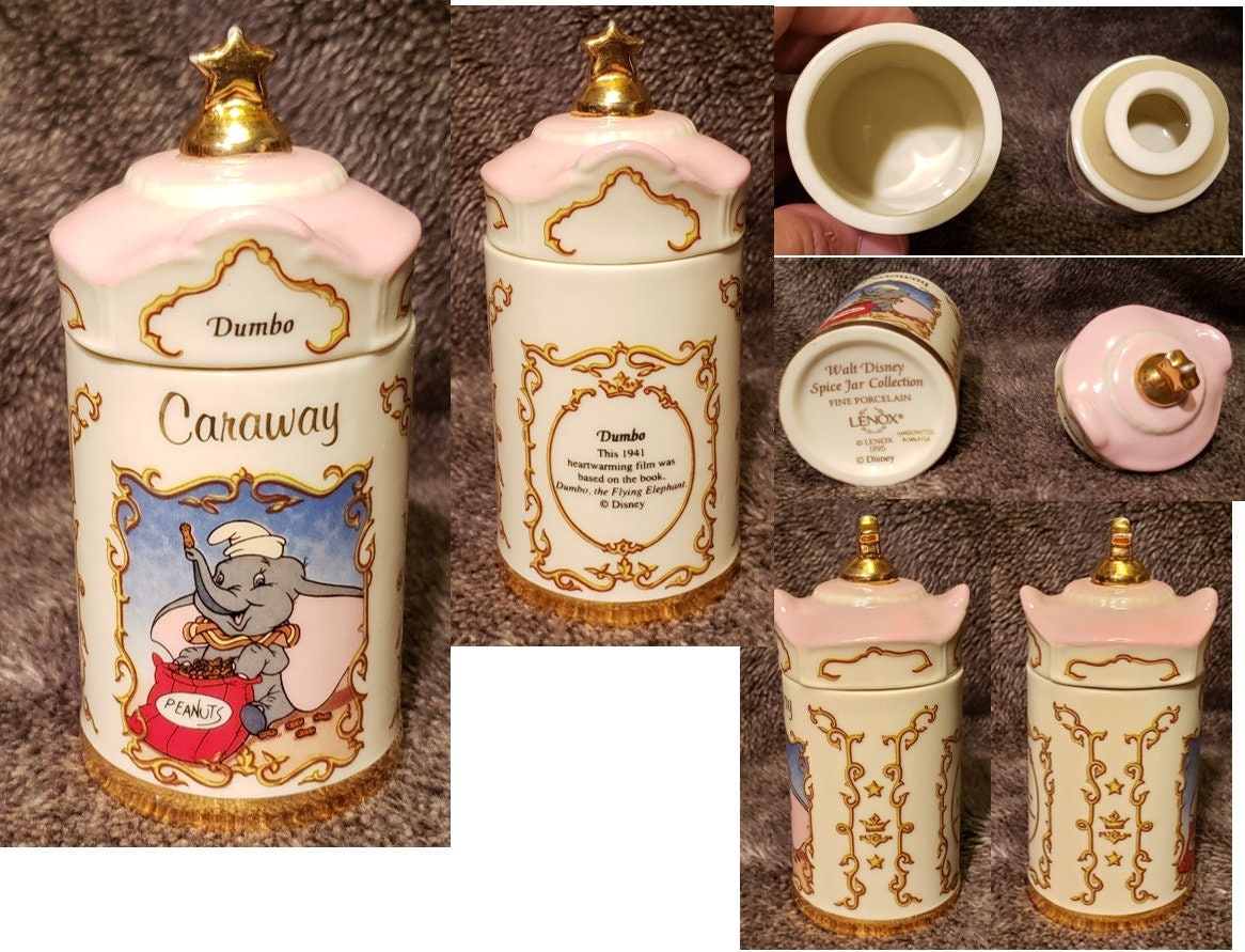 Lenox porcelain disney spice jars hotsell