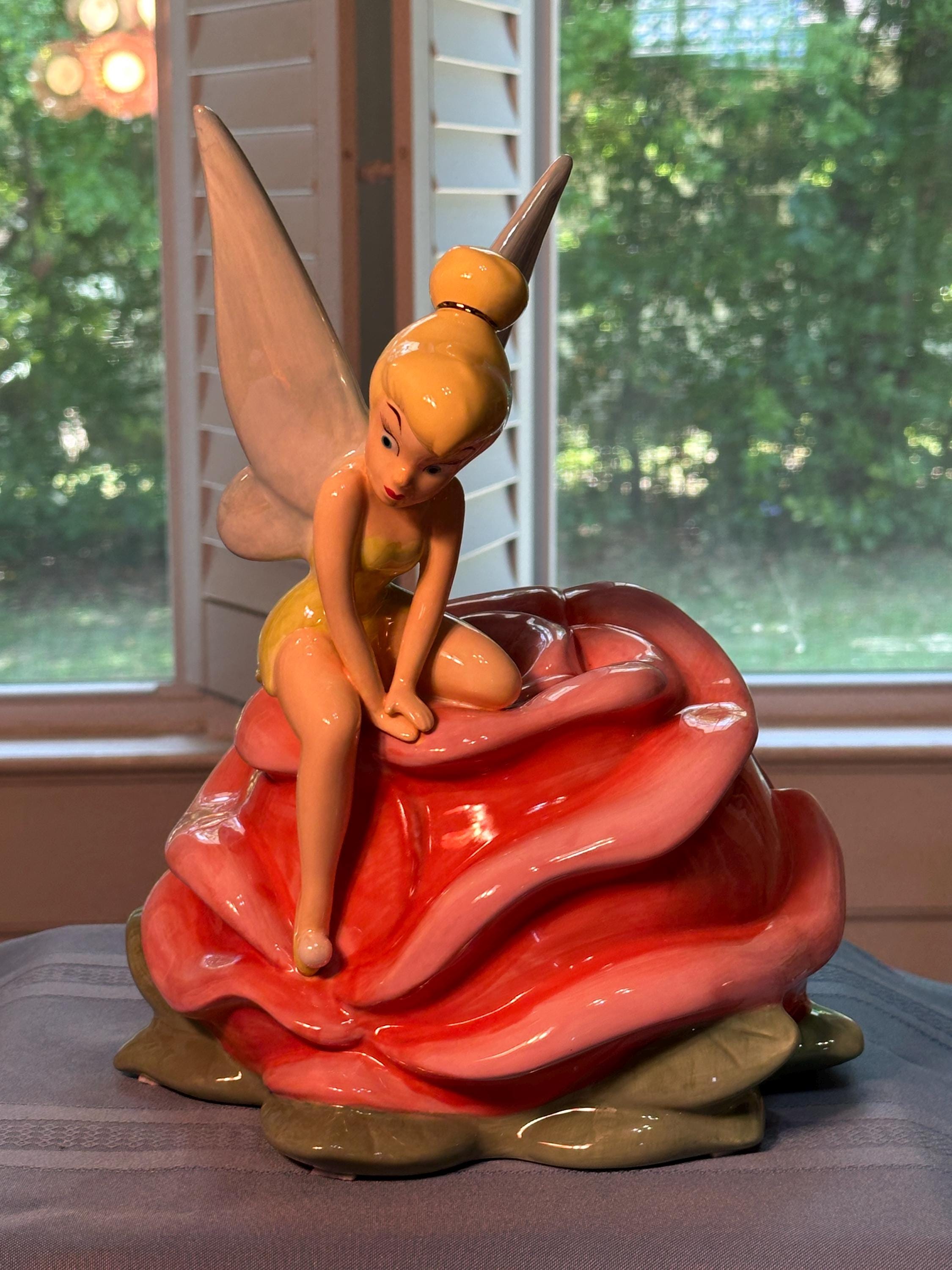 Tinkerbell Cookie Jar - Etsy