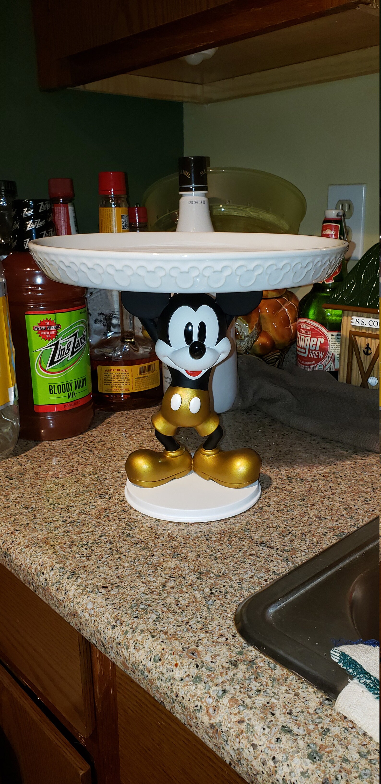 Disney Mickey Mouse Cake Stand/Platter Etsy