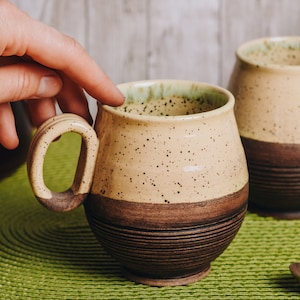 Handmade Ceramic Mug, Coffee Mug, Handmade Ceramics, Kitchen Decor, Ceramic, Tea Mug, Coffee Bar Decor, Coffee Lover Gift, Made In Ukraine image 1