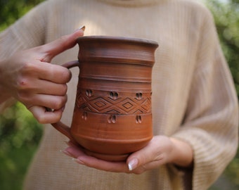 Beer Mug, Handmade Ceramic Mug, Large Coffee Mug, Tea Mug, Made In Ukraine, Handmade Pottery, Kitchen Decor, Ceramic Art, Best Friend Gift