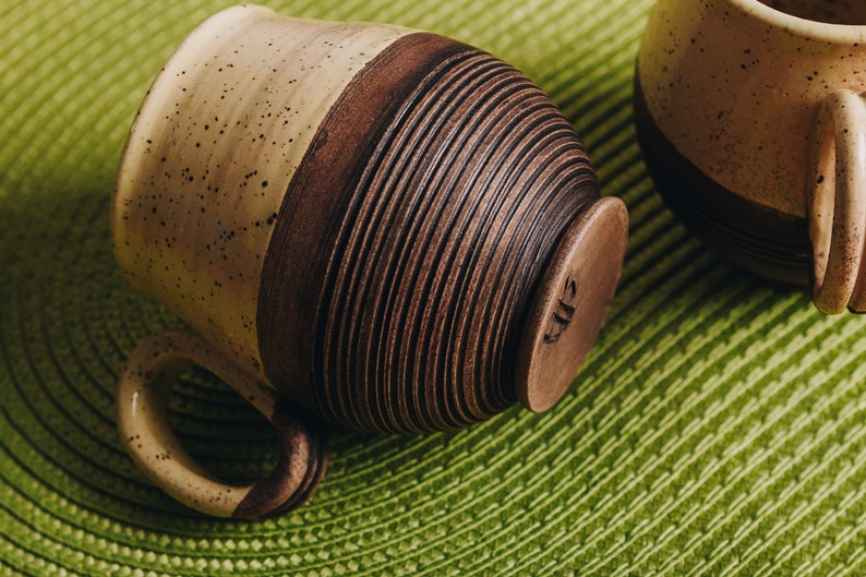 Handmade Ceramic Mug, Coffee Mug, Handmade Ceramics, Kitchen Decor, Ceramic, Tea Mug, Coffee Bar Decor, Coffee Lover Gift, Made In Ukraine image 9