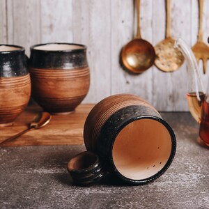 Ceramic Coffee Mug, Handmade Ceramic Cup, Tea Cup, Handmade Glazed Mug, Best Friend Gift Idea, Birthday Gift, Mom Gift, Housewarming Gift image 6