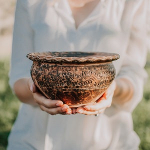 Ceramic Bowls Serving Bowl Handmade Ceramics Large Bowl, Makitra Made In Ukraine, Handmade Bowl  Kitchen Decor, Housewarming Gift, Mom Gift