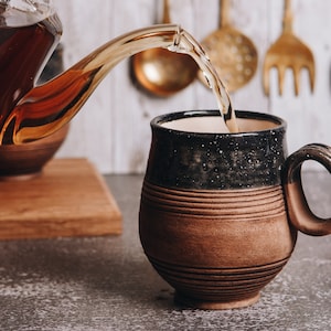 Ceramic Coffee Mug, Handmade Ceramic Cup, Tea Cup, Handmade Glazed Mug, Best Friend Gift Idea, Birthday Gift, Mom Gift, Housewarming Gift image 7