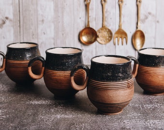 Ceramic Coffee Mug, Handmade Ceramic Cup, Tea Cup, Handmade Glazed Mug, Best Friend Gift Idea, Birthday Gift, Mom Gift, Housewarming Gift