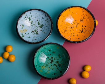 Ceramic Soup Bowl, Handmade Ceramic Colored Soup Bowls, Salad Bowl, Ceramic Set Bowl, Hot Dishes Bowl, Best Friend Gift, Housewarming Gift