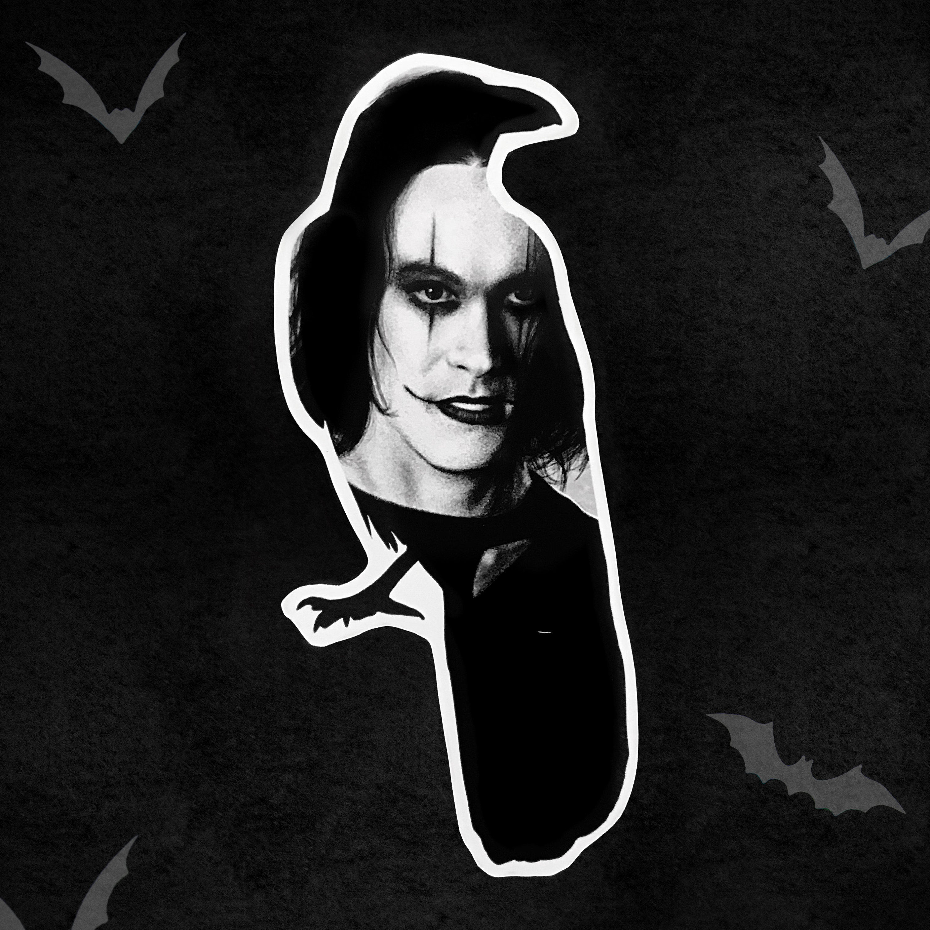 The Crow Vinyl Sticker | Etsy