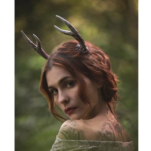 Antler Headband / Realistic Antlers Headpiece / Antler Crown for Cosplay / Fawn or Deer Costume for Adults / Custom Antler Headdress