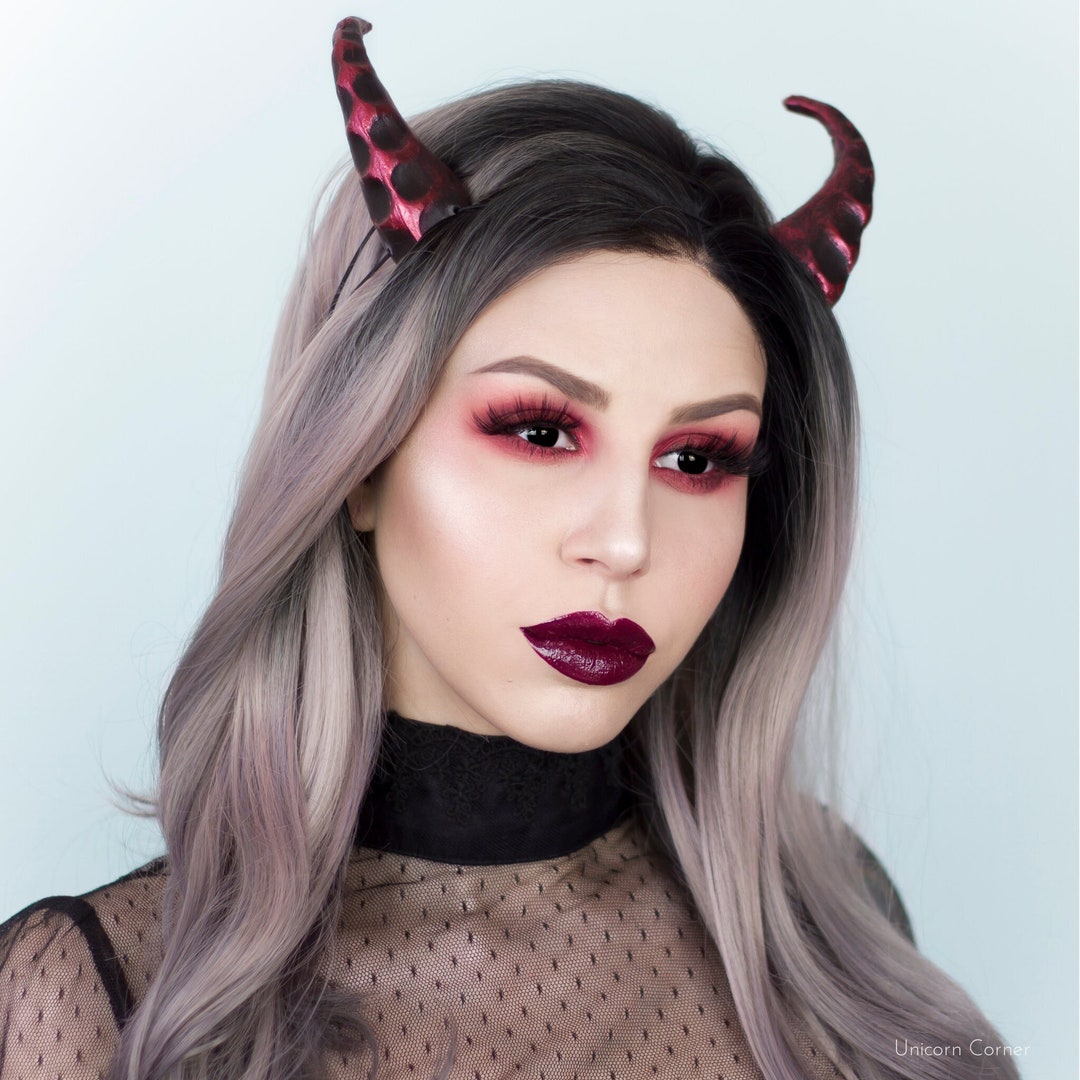 Classic Dragon Horns / Realistic Dragon Headpiece / Dragon Horn Costume