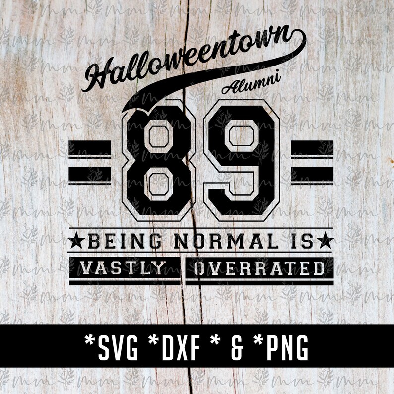 Halloweentown Alumni SVG PNG DXF descarga instantánea | Etsy
