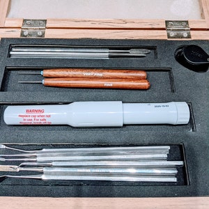 Deluxe Wachsschnitzerei Set, 13-teiliges Kit mit Box