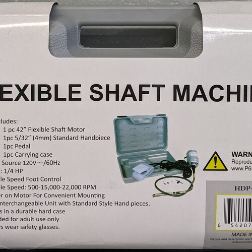Professional Flex Shaft Machine - shops 1/4HP
