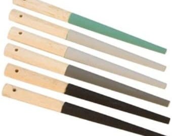 Half Round Sanding Sticks - Set Of 6 Jewelry Tools