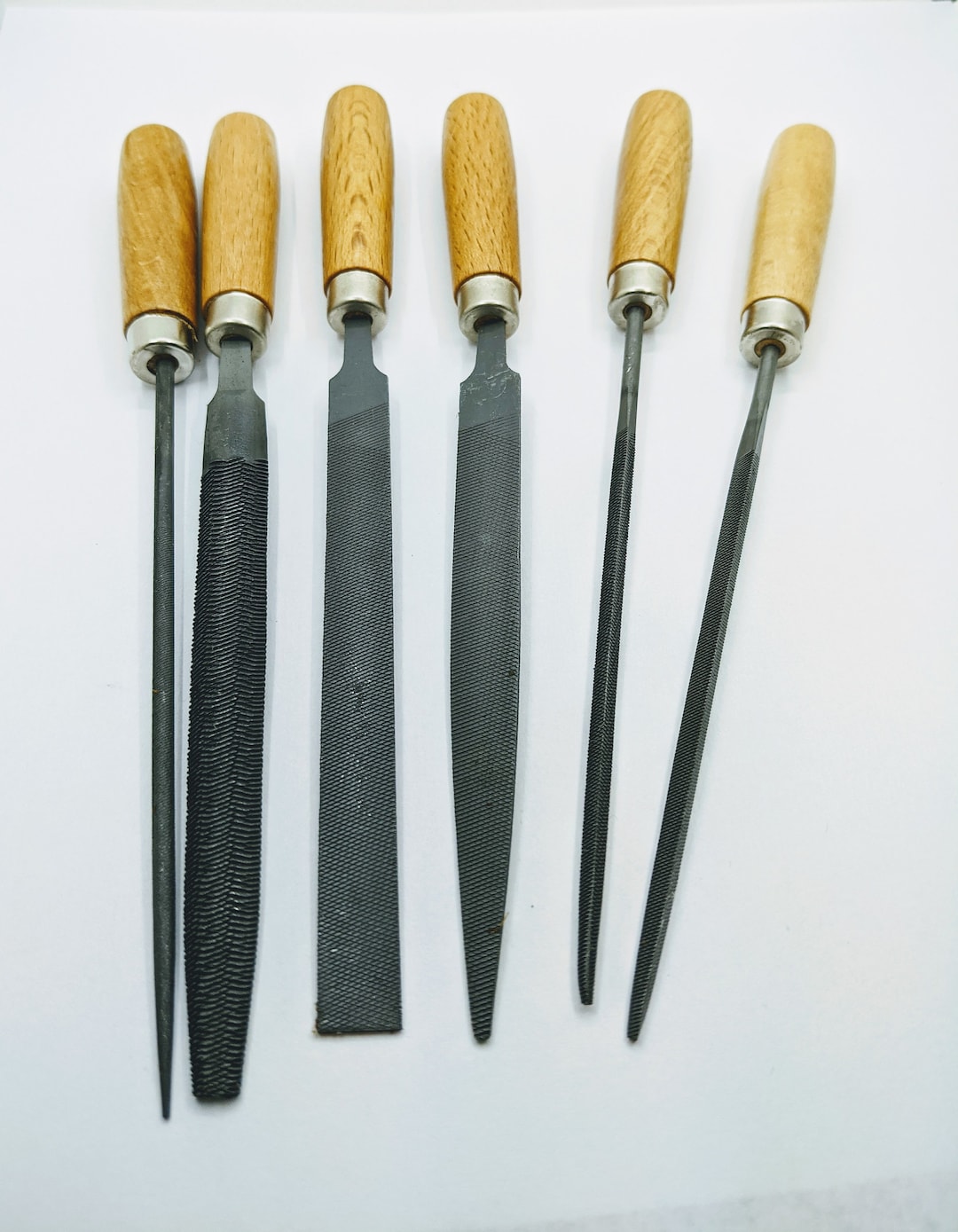 Key Files With Pouch - 6 PC SET - Etsy