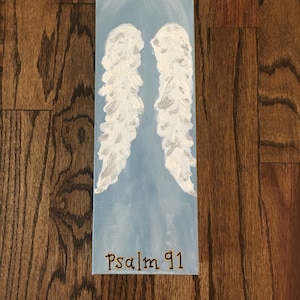 Angel Wings Painting on Canvas