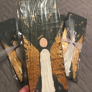 White Angel Painting on Wood