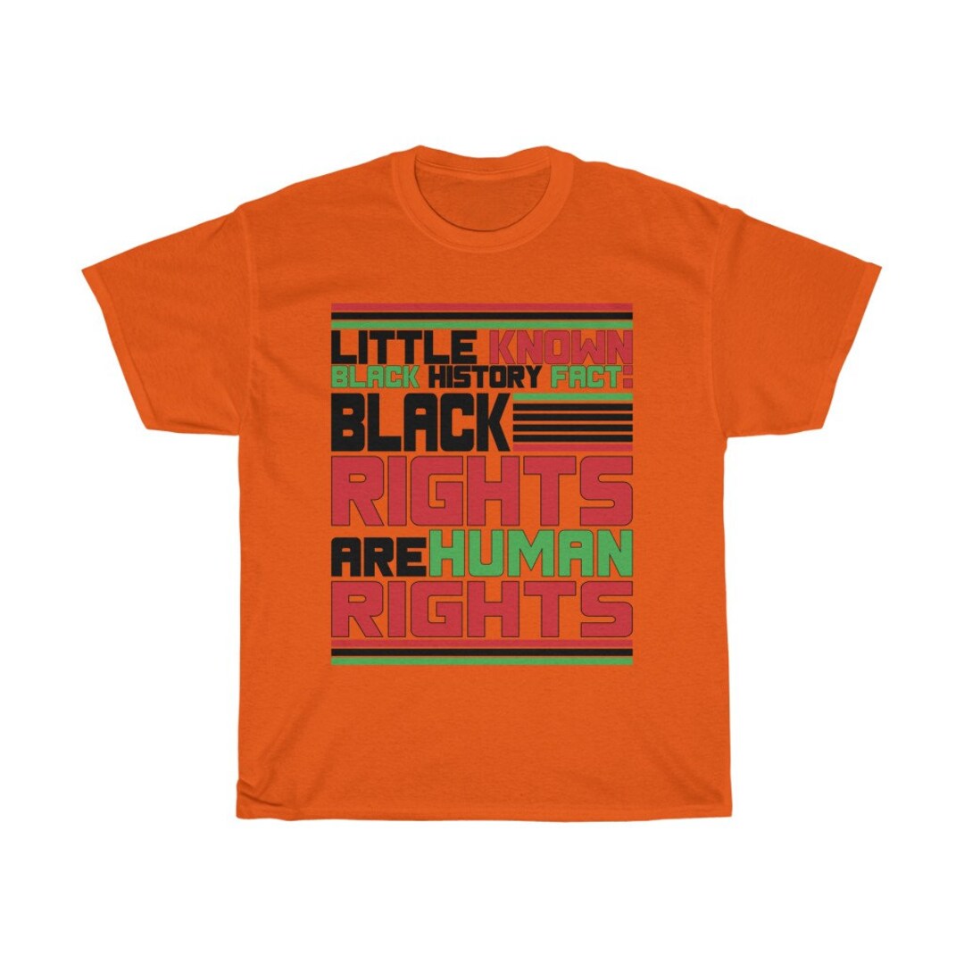 Little Known Black History Fact Black Rights Are Human Rights Etsy