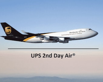 Shipping Upgrade For An Existing Order UPS 2nd Day Air Shipping Add On 2 Business Days Shipping