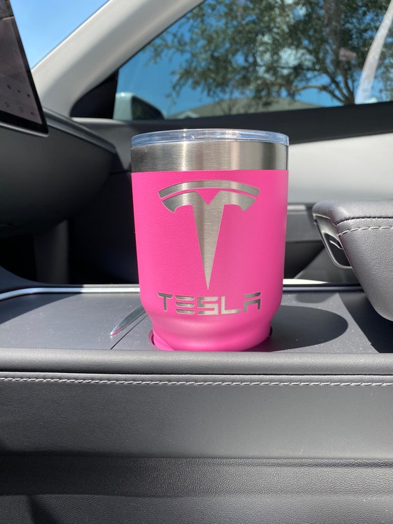 30oz Tesla Tumbler Personalized Tesla Insulated Tumbler Tesla Cups Tesla  Gifts White Black Blue Pink Red or Gray Personalized Gift 