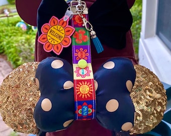 It's a Small World Ear Holder Mickey Ear Holder Minnie Ear Holder Disney Headband Holder Ear Holder for Backpack Loungefly Accessory