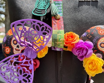 Haunted Mansion Ear Holder | Madame Leota Charm | Haunted Mansion Inspired Ear Display | Ghost Host Gift | Fish Extender Gift