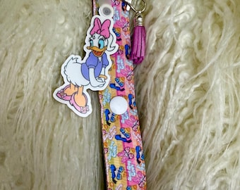 Daisy Duck Mickey Ears or Minnie Ears Holder For Backpack Custom Daisy Duck Charm Mickey Mouse Ears Saver Minnie Mouse Ears Holder