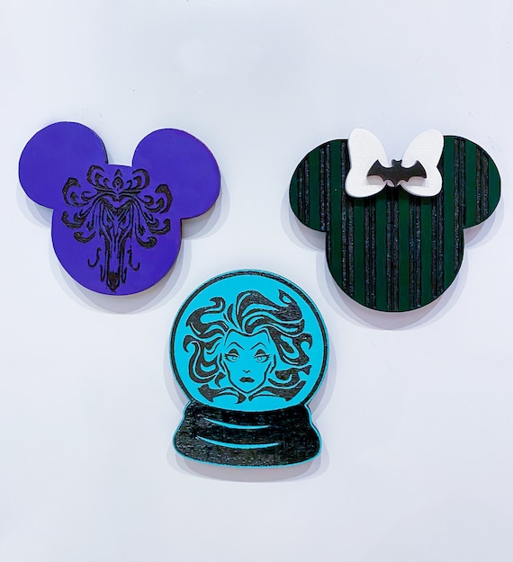Disney Magnets Haunted Mansion Magnets Haunted Mansion Wallpaper Haunted Mansion Maid Madame Leota Disney Locker Magnet  Refrigerator Magnet