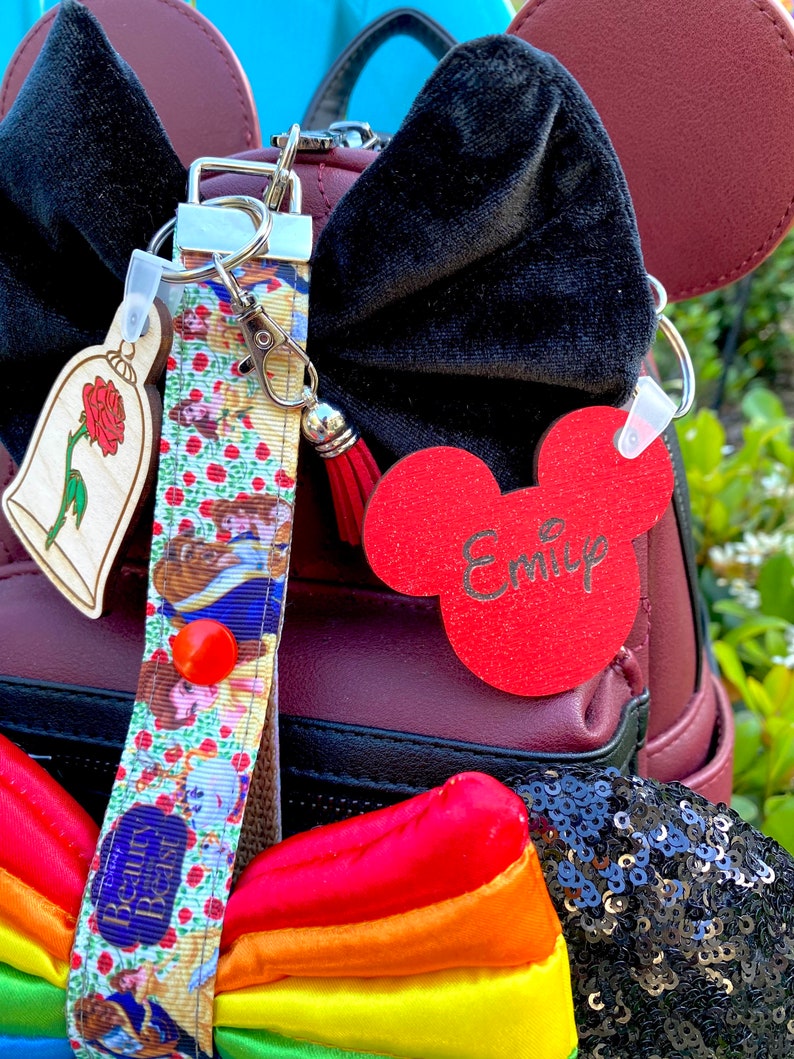 Beauty and the Beast Disney Ear Holder for Backpack Ear Saver Etsy