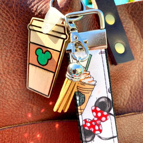 Gold Mickey Disney Ear Holder for Backpack W/ Charm Ear Saver Etsy