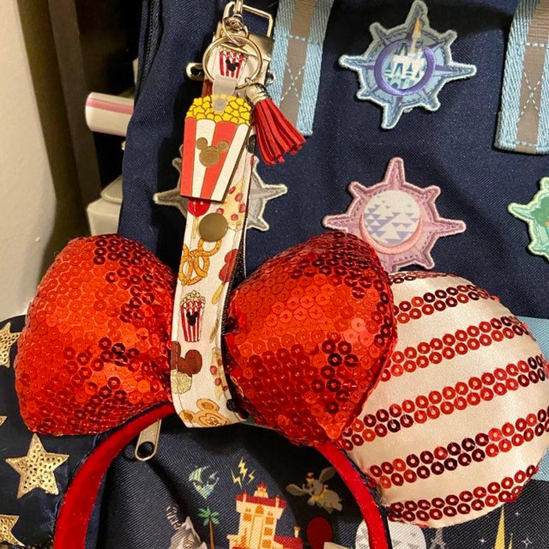 Brave Disney Ear Holder for Backpack W/ Custom Charm Minnie Etsy