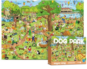Antelope Dog Park 1000 Piece Jigsaw Puzzle