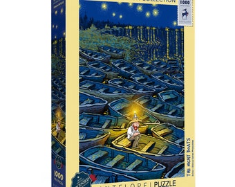 Antelope The Night Boats Jigsaw Puzzle