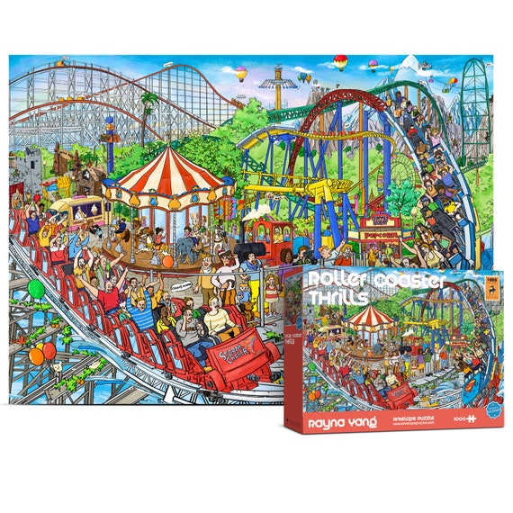 Antelope Roller Coaster Thrills 1000 Piece Jigsaw Puzzle -  Canada