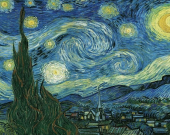 Starry Night by Vincent van Gogh 2000-Piece Puzzle