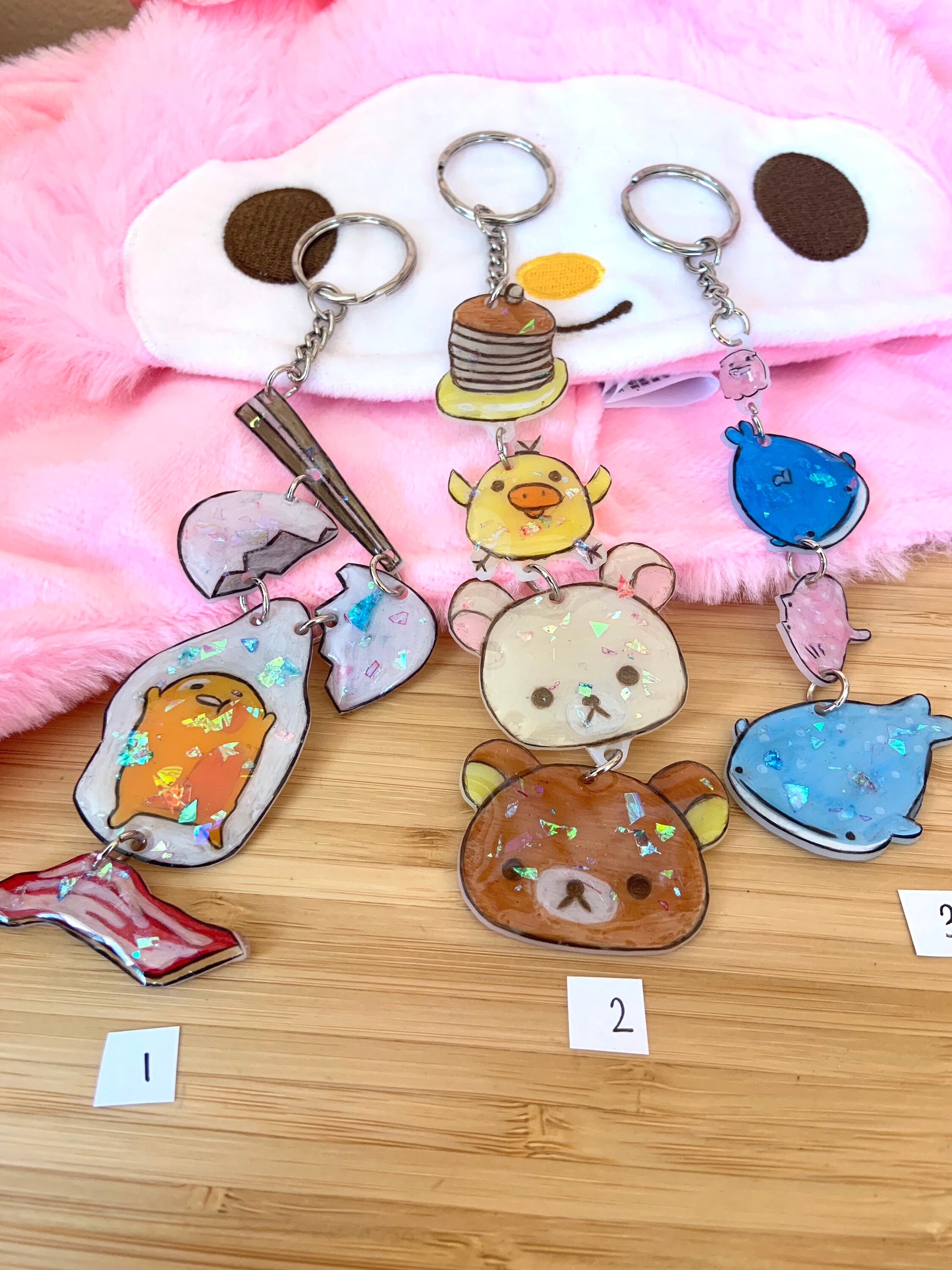 Kawaii Keychains Etsy