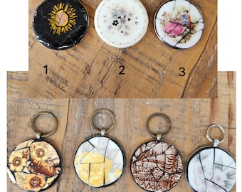 Mosaic Key Chain