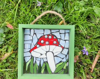 Mini Mushroom Mosaic