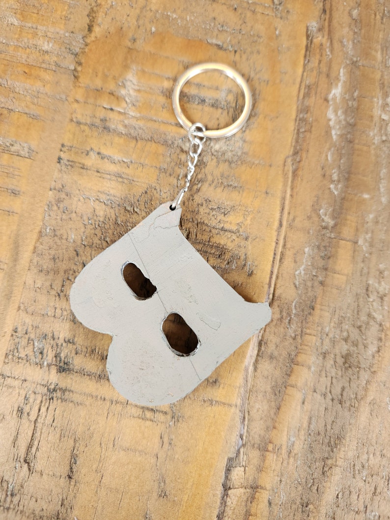 Monogram Mosaic Key Chain image 2